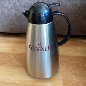 New Large Gevalia Thermal Carafe. Stainless steel. Keep coffee warm